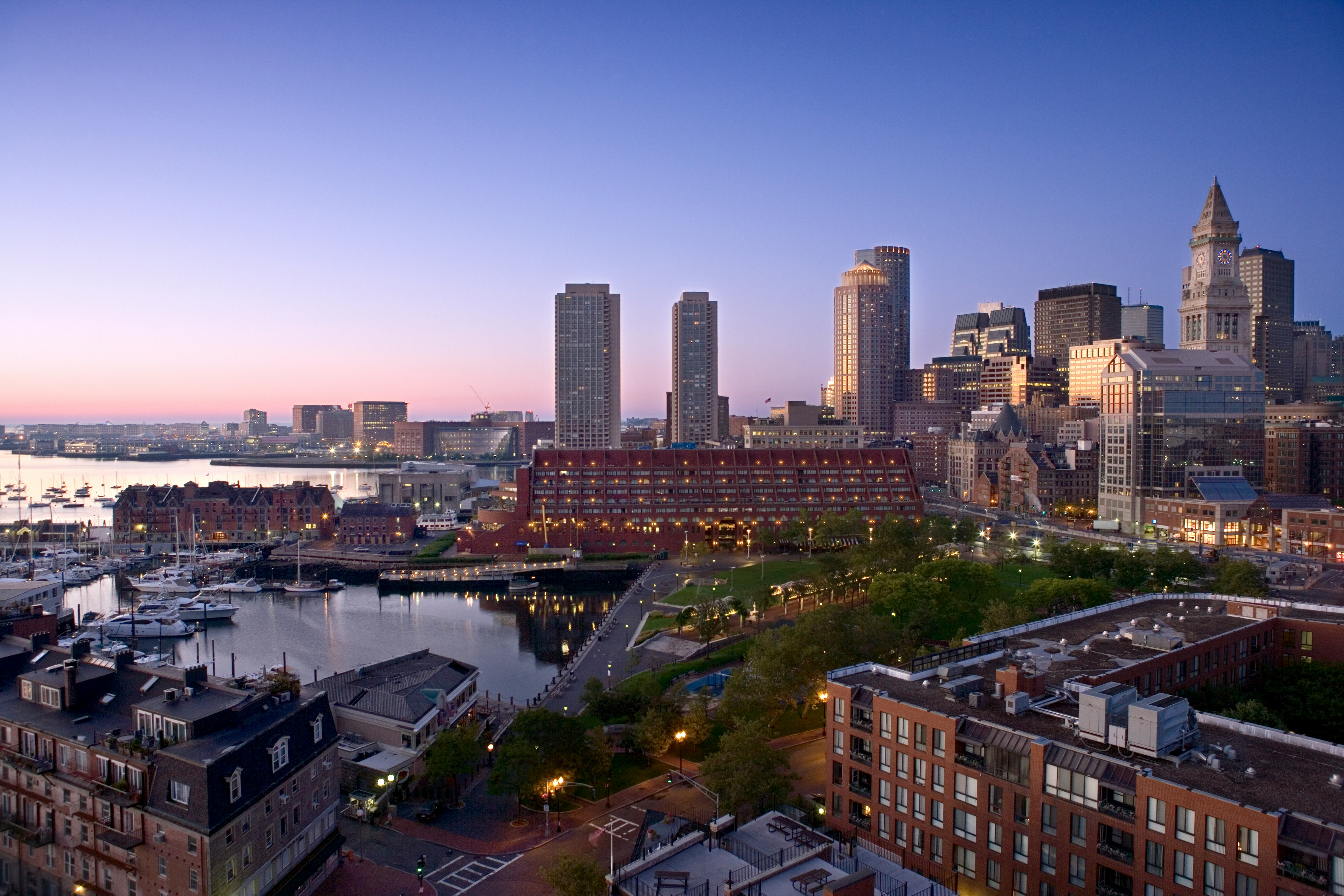 Boston, MA skyline — local weather forecast and conditions