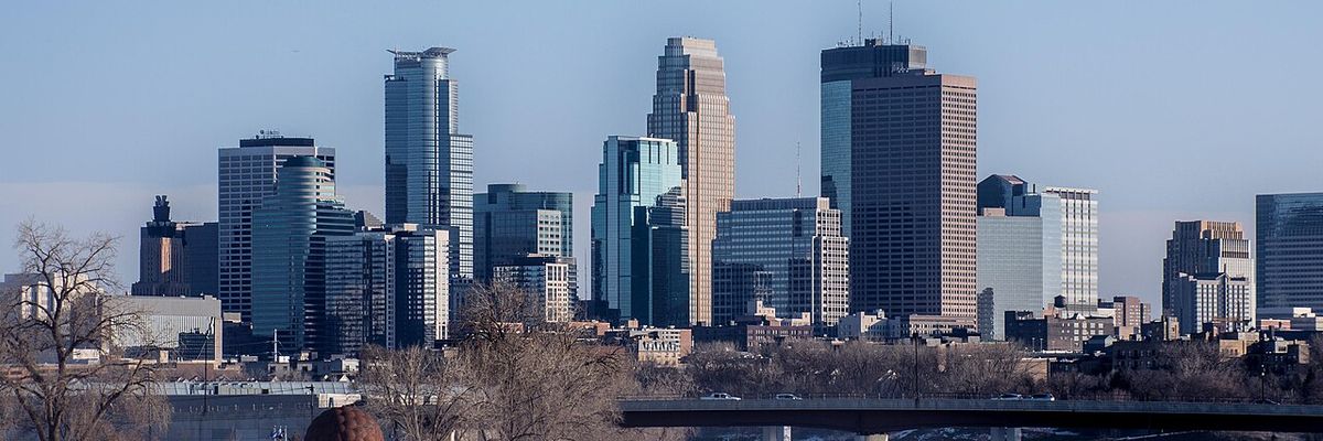 Minneapolis–St. Paul, MN skyline — local weather forecast and conditions